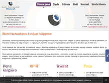 Tablet Screenshot of biuromagda.com.pl